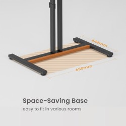 Brateck TV Floorstand - FS47-44T-01 - 40x40, 96cm, 35kg — Buy in Cyprus with Fast Delivery