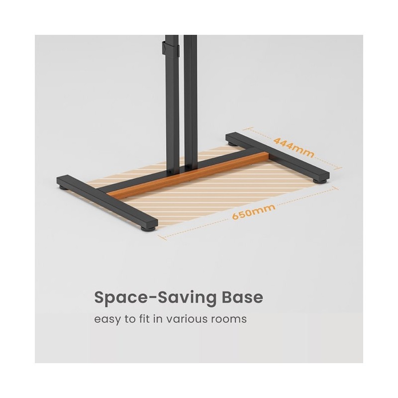 Brateck TV Floorstand - FS47-44T-01 - 40x40, 96cm, 35kg — Buy in Cyprus with Fast Delivery