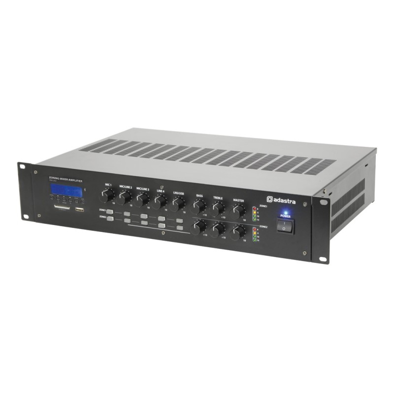 Adastra Amplifier - RM1202 v2 - 100V Amp 2x120W FM USB BT 953.163UK — Buy in Cyprus with Fast Delivery
