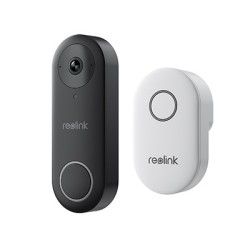 Reolink WIFI Video Doorbell - D340W - 5MP Black — Buy in Cyprus with Fast Delivery