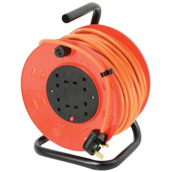 Mercury 4-Gang Extension Reel - 429.877UK - 4-Gang Extension Reel 25.0m — Buy in Cyprus with Fast Delivery