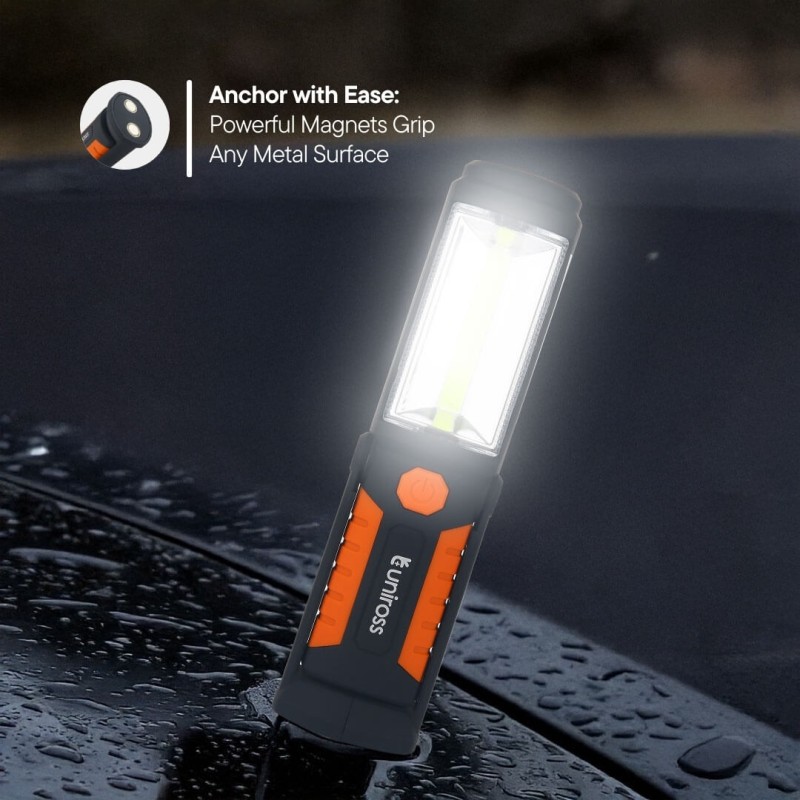 Uniross Light Torch - ULFL018 - 2in1 Spotlight & Floodlight 200 Lumens 40 hrs — Buy in Cyprus with Fast Delivery