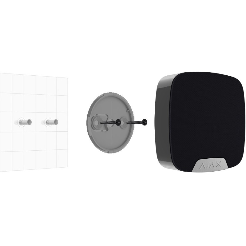 AJAX Siren - Indoor - Black — Buy in Cyprus with Fast Delivery