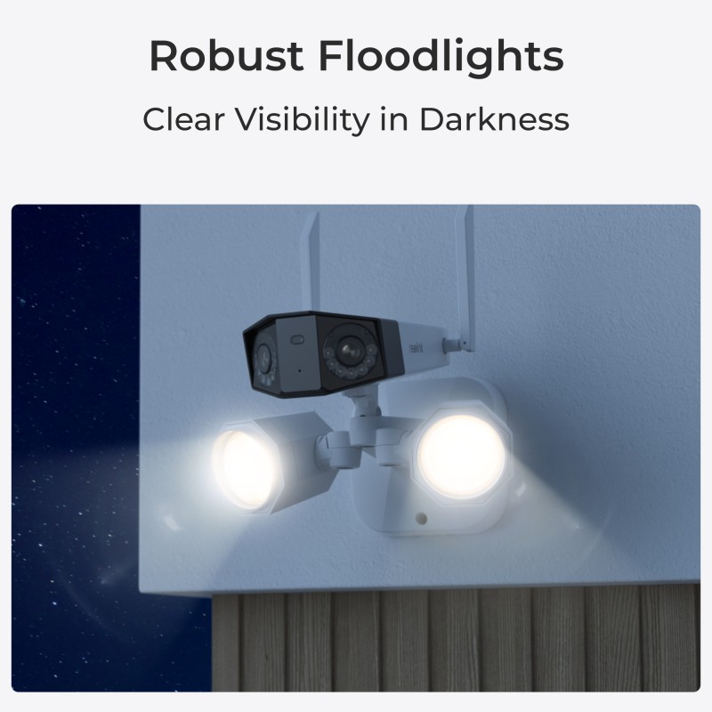 Reolink WIFI Outdoor Camera - 8MP With Floodlight — Buy in Cyprus with Fast Delivery