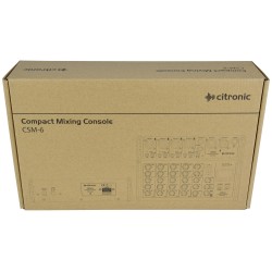 Citronic Mixer - CSM-6 - 6ch USB BT Play-Rec 170.872UK — Buy in Cyprus with Fast Delivery