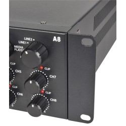Adastra A8 4 x Independent Stereo Zones Amplfier - 953.408UK - 8x200W USB BT FM — Buy in Cyprus with Fast Delivery
