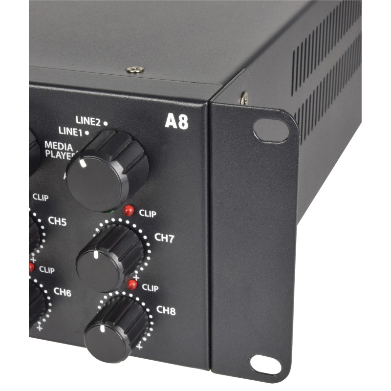 Adastra A8 4 x Independent Stereo Zones Amplfier - 953.408UK - 8x200W USB BT FM — Buy in Cyprus with Fast Delivery