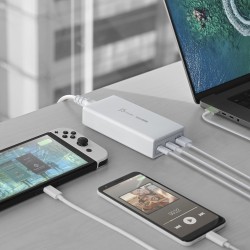 j5create 185W Laptop GaN Charger PD3.1 2xUSB-C 1xUSB-A (UK Plug) JUP37185W — Buy in Cyprus with Fast Delivery