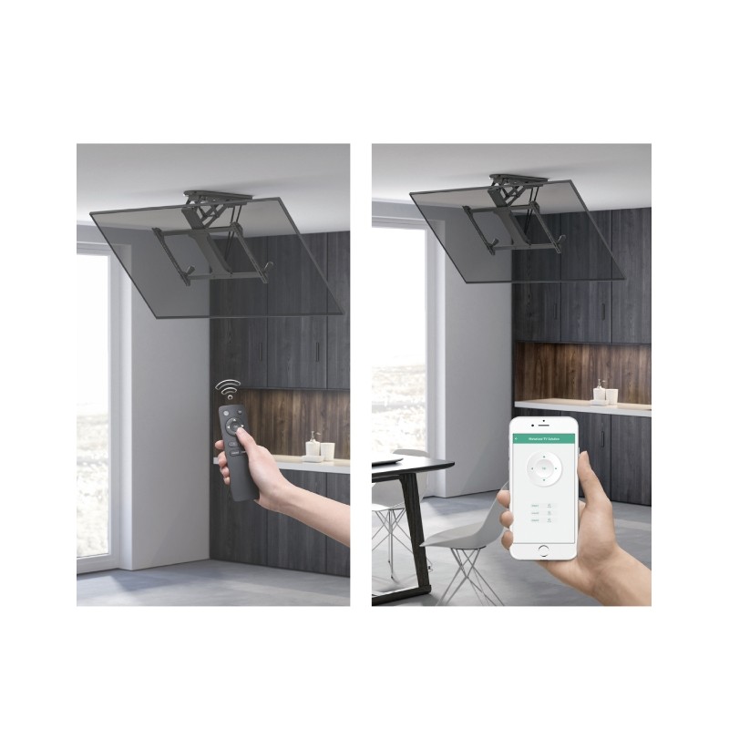 GBC HeyMoto Universal Motorized Ceiling Mount with APP - TV3280 - Universal Motorized Ceiling Mount with APP