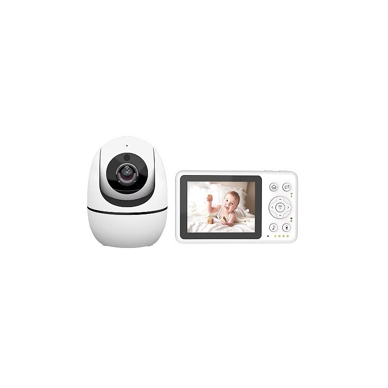 Bonoch Portable Baby Monitor 3.2'' and PT Camera with Audio - BBM12 - Portable Baby Monitor 3.2'' and PT Camera with Audio