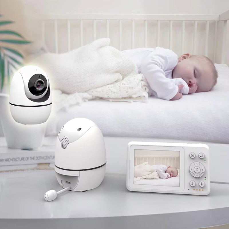 Bonoch Portable Baby Monitor 3.2'' and PT Camera with Audio - BBM12 - Portable Baby Monitor 3.2'' and PT Camera with Audio