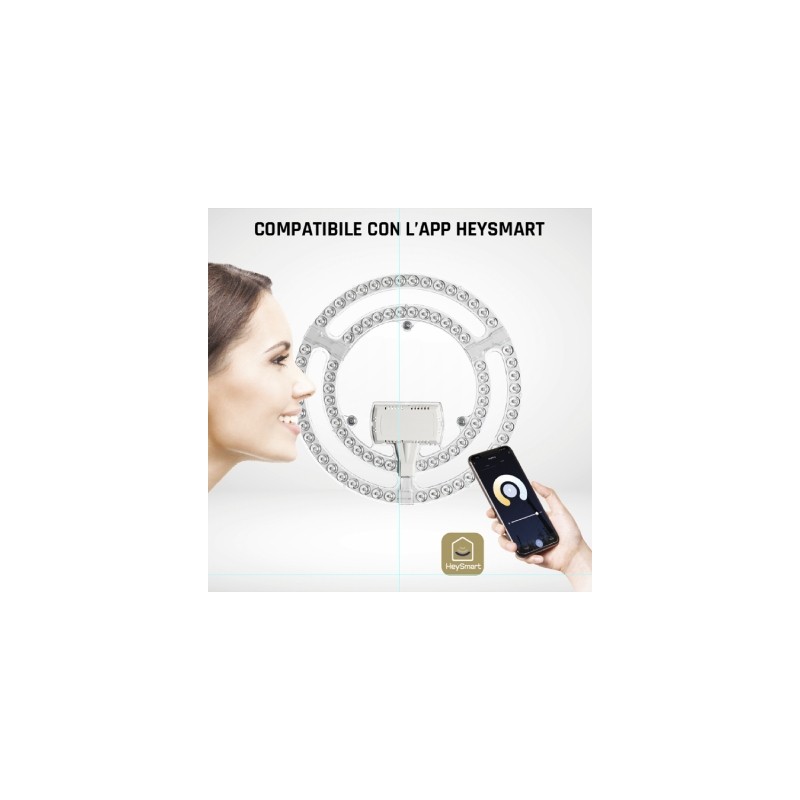 GBC HeyRing Circolina - LED CCT Smart WiFi Ceiling Lamp Replacement w RC — Buy in Cyprus with Fast Delivery