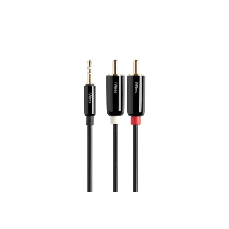 Techlink iWires - 710021 - 3.5mm to 2RCA 1.0m — Buy in Cyprus with Fast Delivery