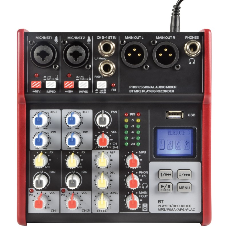 Citronic Mixer - CSM-4 - 4channels USB BT Play-Record 170.871UK — Buy in Cyprus with Fast Delivery