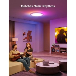 Govee Lamp Ceiling Smart LED 12inch Round Light RGBWW + RGBIC H80A1C01 — Buy in Cyprus with Fast Delivery