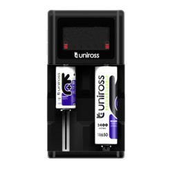Uniross Compact Smart Charger for NiMH and Lithium Batteries - UCX006 - Compact Smart Charger for NiMH and Lithium Batteries