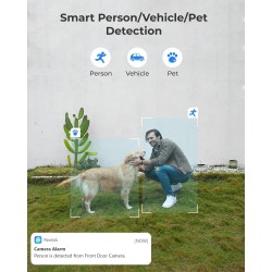 Reolink IP Bullet Spotlight Camera - RLC-81MA - (P330M) 8MP POE IP Bullet Spotlight Camera Dual Wide Angle & Telephoto Lens