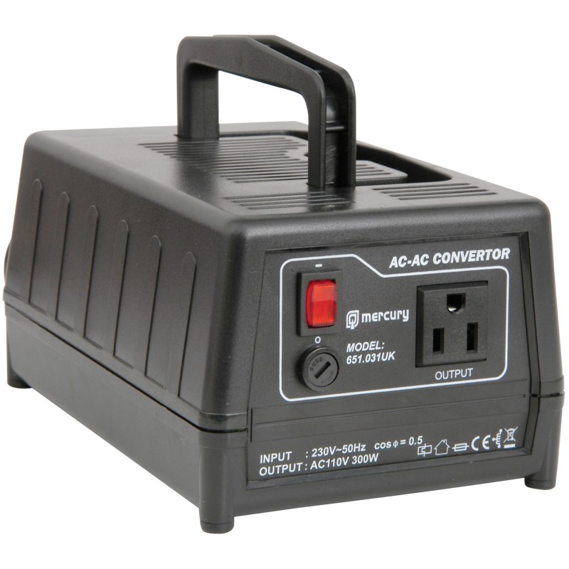 Mercury Voltage Converter - SDVC-300 - US to UK Voltage Converter 230V-110V 300W — Buy in Cyprus with Fast Delivery
