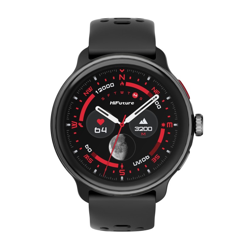 HiFuture Adventure GPS SmartWatch - VELA - Black — Buy in Cyprus with Fast Delivery