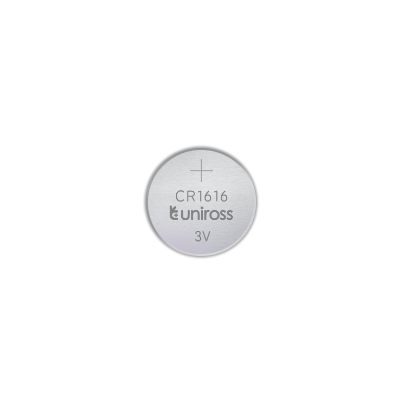 Uniross Button Cell Lithium Battery - CR1616 - Button Cell Lithium Battery (5pack) — Buy in Cyprus with Fast Delivery