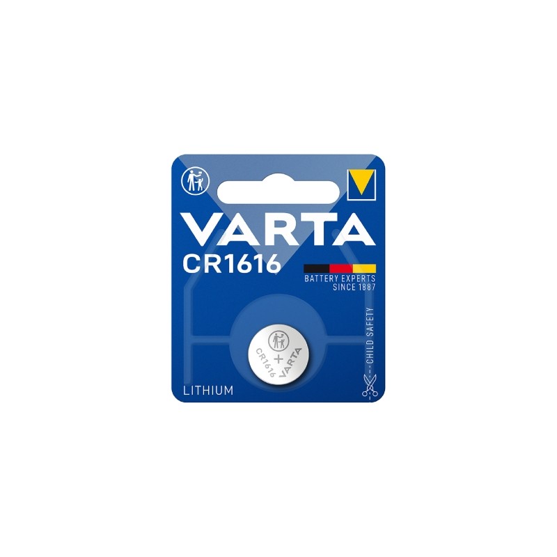 Varta Lithium Battery Blister - CR1616 - Blister (1pc) — Buy in Cyprus with Fast Delivery