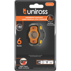 Uniross Ultralite Plus Headlamp - ULSH02 - 180 lumens — Buy in Cyprus with Fast Delivery