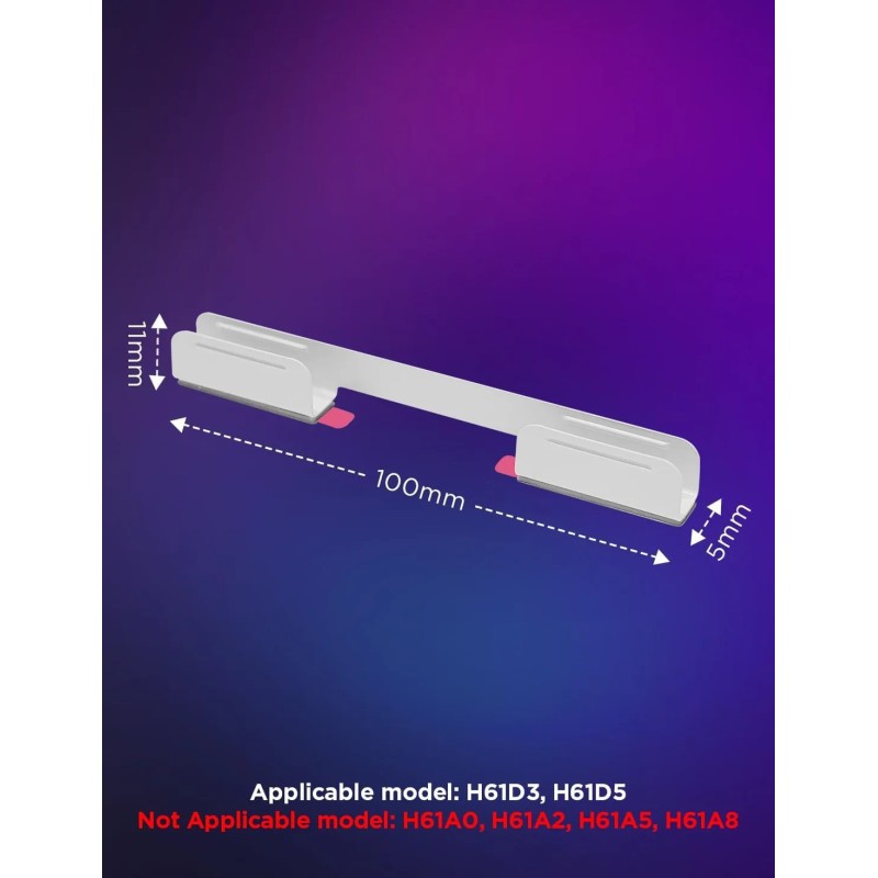 Govee Gaming Wall Neon Rope Light - H10D2 - 2 Clips White (5pcs) — Buy in Cyprus with Fast Delivery