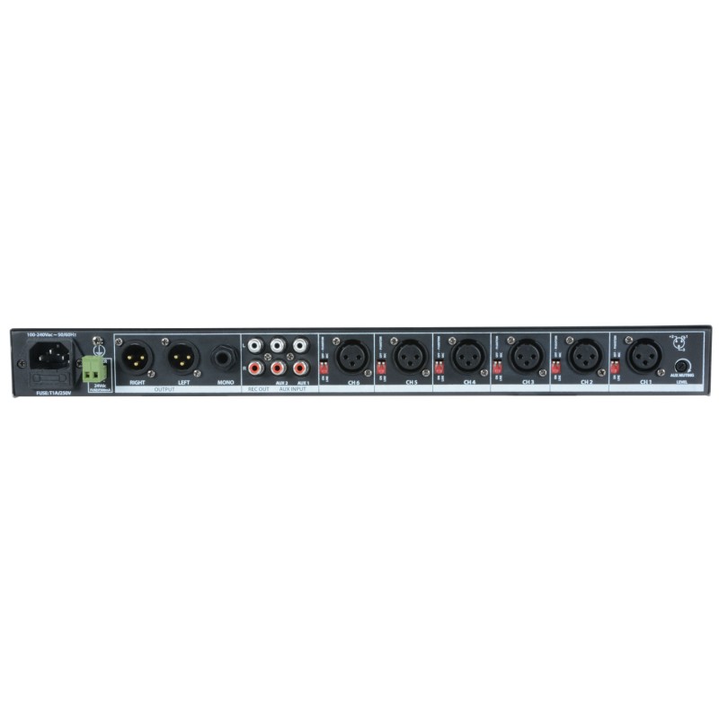 Adastra 1U Mic Line Rack Mixer - ML622 - 953.026UK - 1U Mic Line Rack Mixer — Buy in Cyprus with Fast Delivery