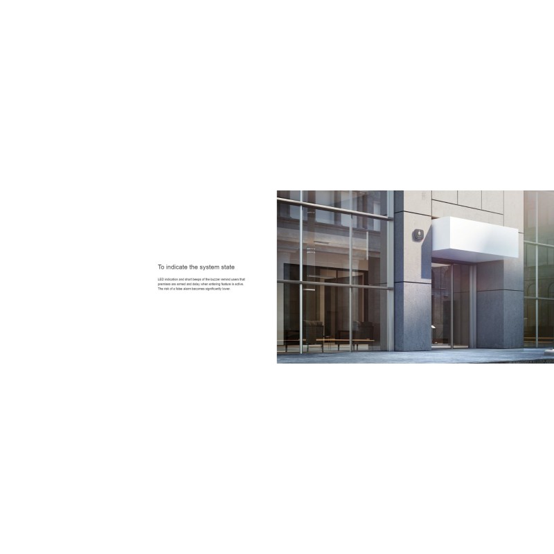 AJAX StreetSiren - Wireless Outdoor DoubleDeck White — Buy in Cyprus with Fast Delivery