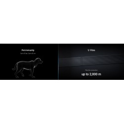 AJAX FIBRA CombiProtect White - Requires License — Buy in Cyprus with Fast Delivery