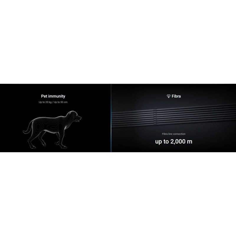 AJAX FIBRA CombiProtect White - Requires License — Buy in Cyprus with Fast Delivery