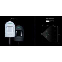 AJAX FIBRA CombiProtect White - Requires License — Buy in Cyprus with Fast Delivery