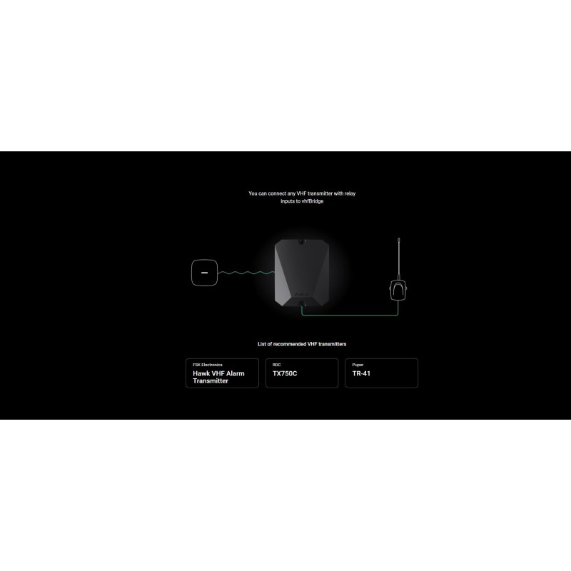 AJAX VHF MultiTransmitter Wireless Integration - Wireless Integration — Buy in Cyprus with Fast Delivery