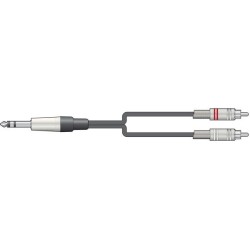 Chord Classic - 190.015UK - 6.35mm-2RCA 1.5m — Buy in Cyprus with Fast Delivery