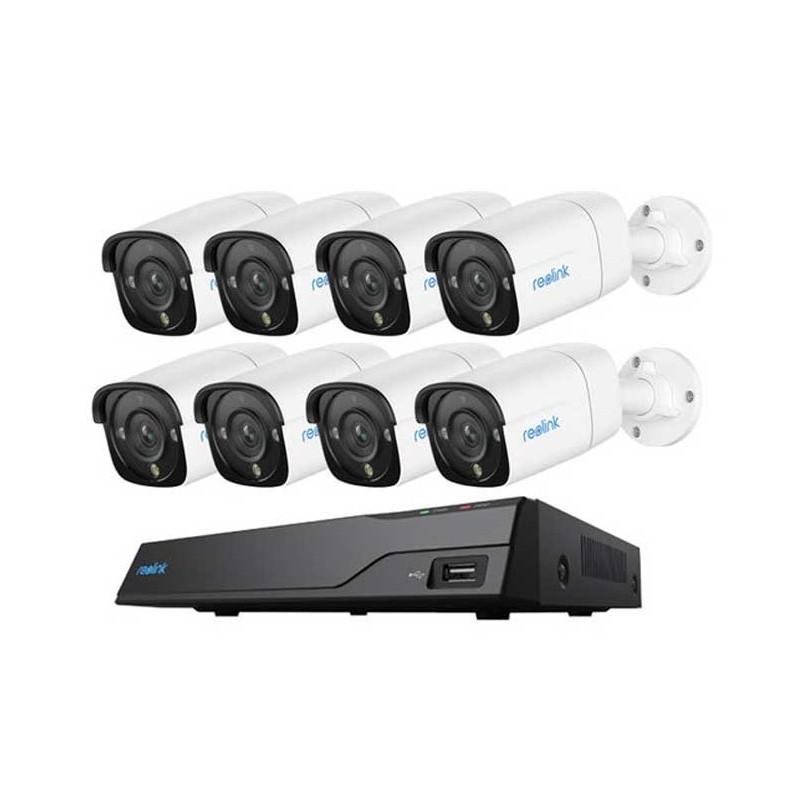 Reolink KIT - NVS16-12MB8 - 16xChNVR+8x12MP Bullet+4TB — Buy in Cyprus with Fast Delivery