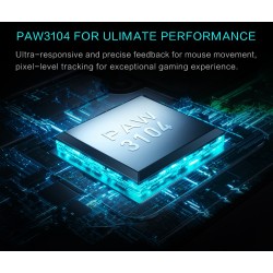 Thunderobot Wireless Gaming Rechargeable Mouse - ML602 SE - White — Buy in Cyprus with Fast Delivery