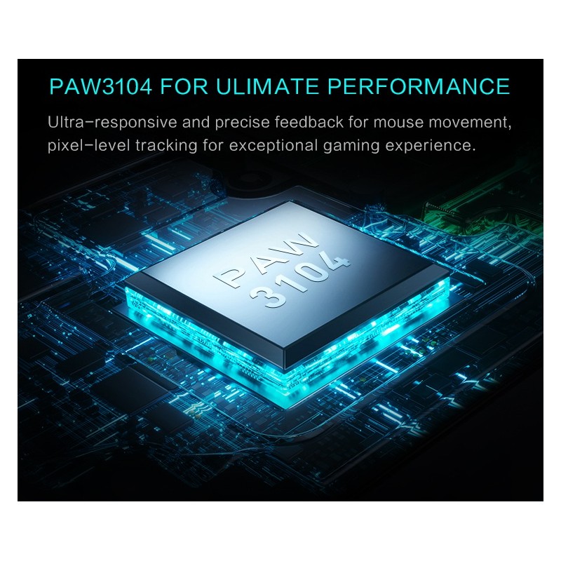 Thunderobot Wireless Gaming Rechargeable Mouse - ML602 SE - White — Buy in Cyprus with Fast Delivery