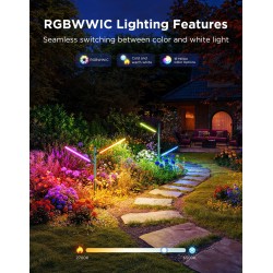 Govee Outdoor Smart Garden Light - H7086341 - RGBICWW — Buy in Cyprus with Fast Delivery