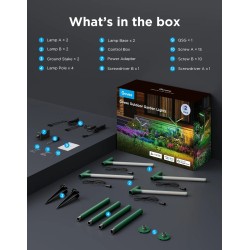 Govee Outdoor Smart Garden Light - H7086341 - RGBICWW — Buy in Cyprus with Fast Delivery