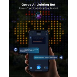 Govee LED Curtain Lights - H70B4 - 2 WiFi & BT RGBIC 3mx2.0m IP65 (EU) — Buy in Cyprus with Fast Delivery