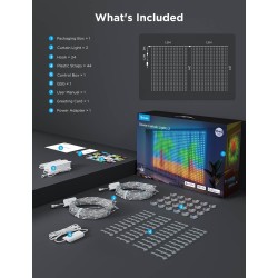 Govee LED Curtain Lights - H70B4 - 2 WiFi & BT RGBIC 3mx2.0m IP65 (EU) — Buy in Cyprus with Fast Delivery