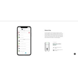 AJAX TCP-IP GSM Alarm - Hub2 - Supports PIR With Video Verification White — Buy in Cyprus with Fast Delivery