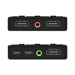 j5create Capture Card - JVA06 - Dual HDMI to USB-C A 1080p 3.5mm DSLR PD Windows Android — Buy in Cyprus with Fast Delivery