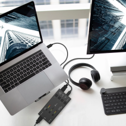 j5create Capture Card - JVA06 - Dual HDMI to USB-C A 1080p 3.5mm DSLR PD Windows Android — Buy in Cyprus with Fast Delivery