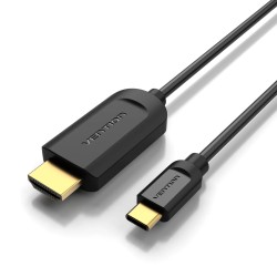 Vention USB-C to HDMI Converter Cable - CGUBH - 4K30Hz 2.0m — Buy in Cyprus with Fast Delivery