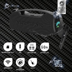 N-Gear Portable Karaoke Outdoor Speaker 1xWireless Mic - NRG500 - Portable Karaoke Outdoor Speaker 1xWireless Mic