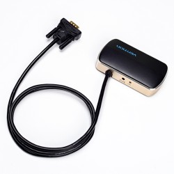 Vention VGA Splitter - DBABF - 2-Port with Power & VGA Cable 1.0m — Buy in Cyprus with Fast Delivery