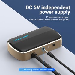 Vention VGA Splitter - DBABF - 2-Port with Power & VGA Cable 1.0m — Buy in Cyprus with Fast Delivery