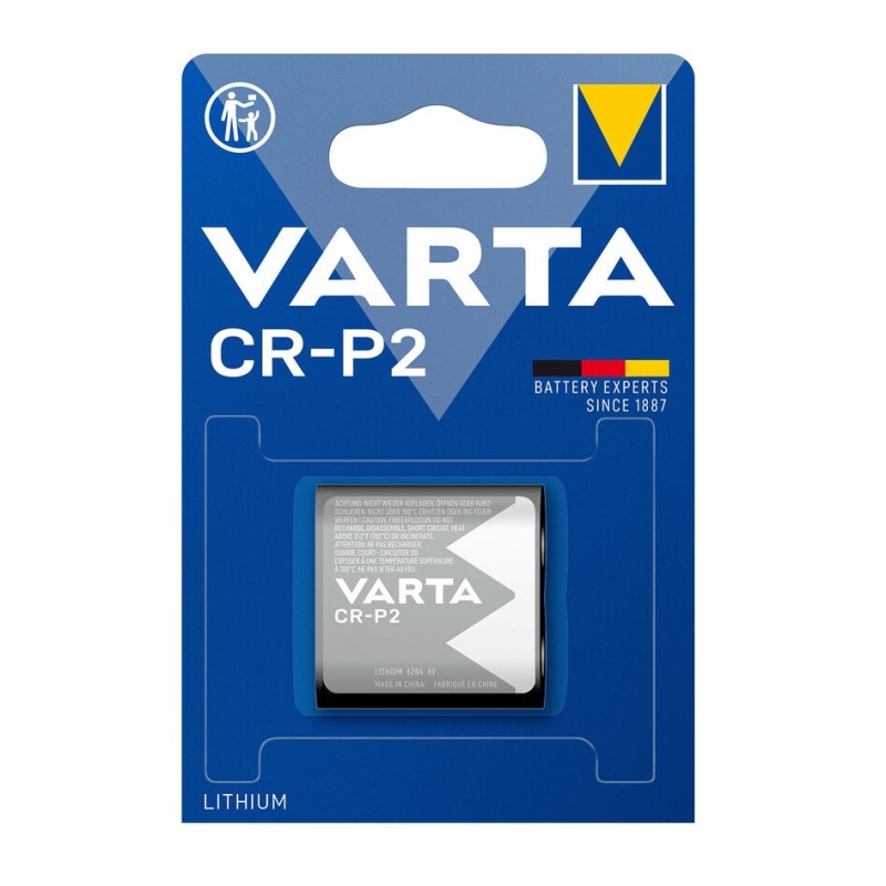 Varta Lithium Battery - CR-P2 - Lithium Battery (1pc) — Buy in Cyprus with Fast Delivery
