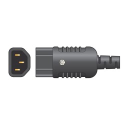Mercury Heavy Duty In-line IEC Socket Connector - 776.250UK - C14 — Buy in Cyprus with Fast Delivery